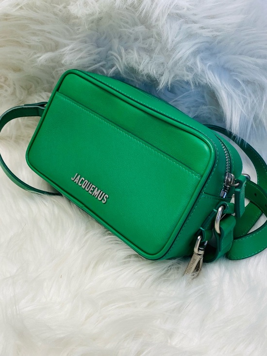 Jacquemus Handbags - New Price & Pics Jacquemus La Baneto Leather Crossbody Bag